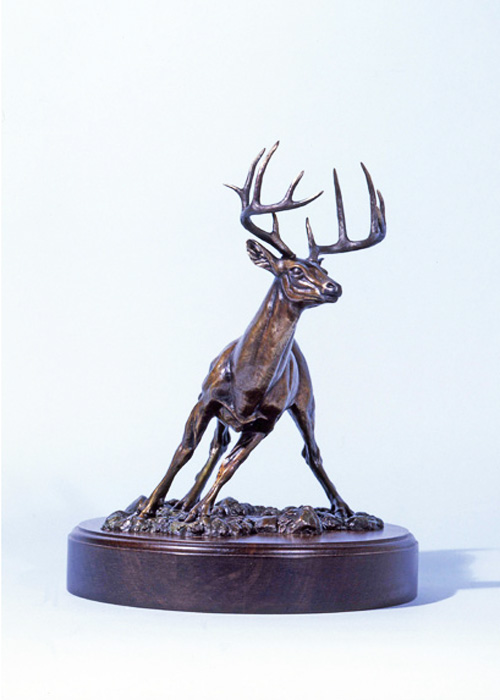 Change Of Heart Lone Buck Bronze